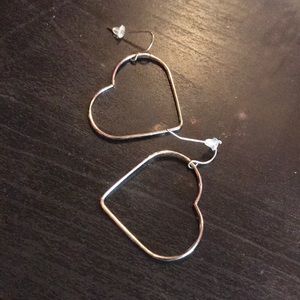 Heart earrings!